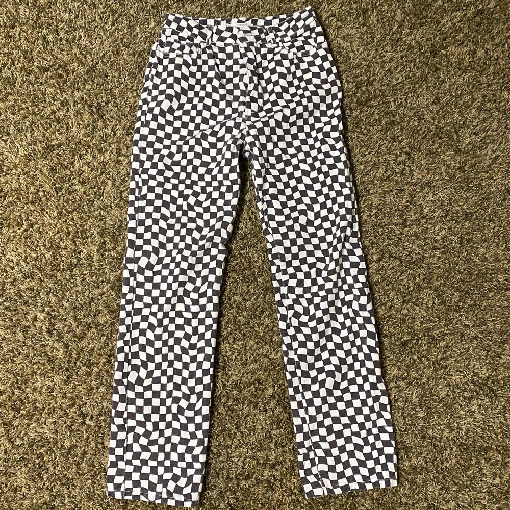 PepperMayo - Checkered Jeans